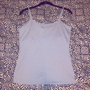 White House Black Market Essential Camisole, Light Blue, size M